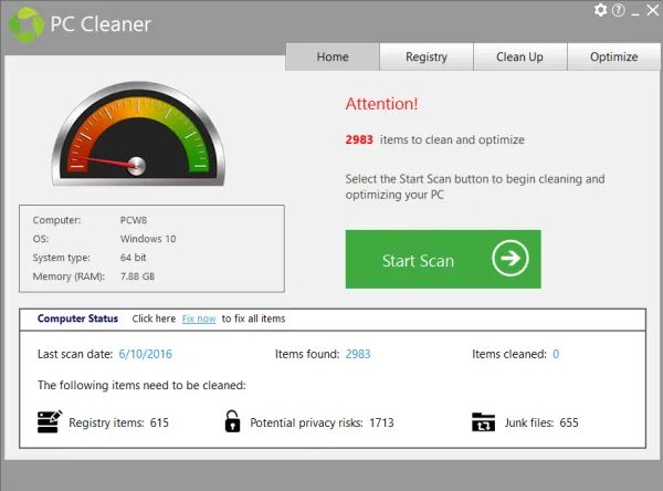 PC Cleaner Pro 14.1.19 Crack With License Key Download