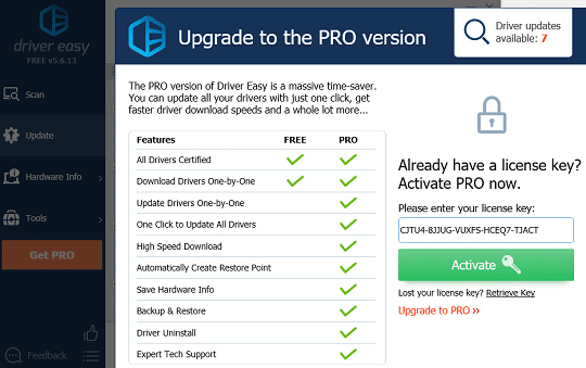 DriverEasy Pro 5.7.1 Crack Plus Version Key Download