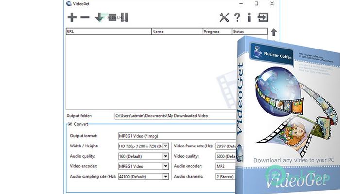 Nuclear Coffee VideoGet 8.3.0.0 Crack With License Download