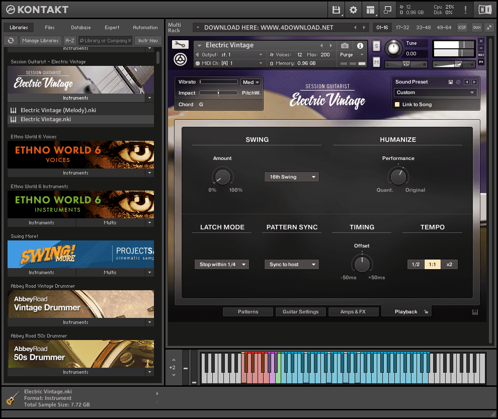 Electric Sunburst Kontakt Crack 2022 Plus Version Download