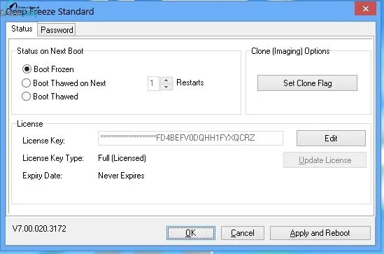 Deep Freeze Standard 8.63.2 Crack + Serial Keys Download 