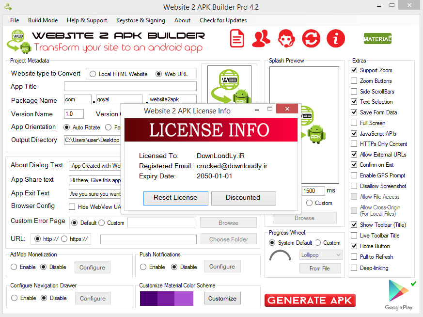 Website APK Builder Pro Crack