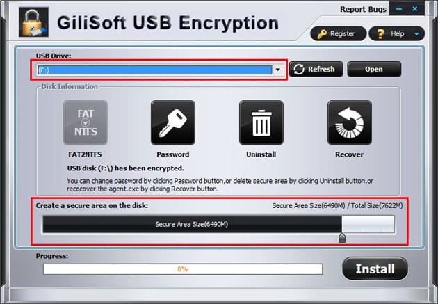GiliSoft USB Stick Encryption Crack